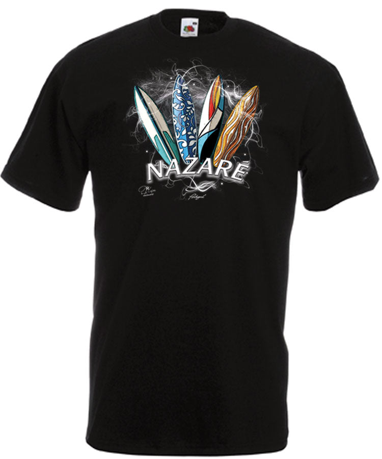 T-shirt Surfboards Nazaré