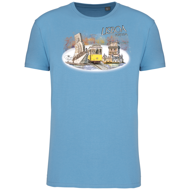 T-Shirt Algodão Biológico Monumentos Belém