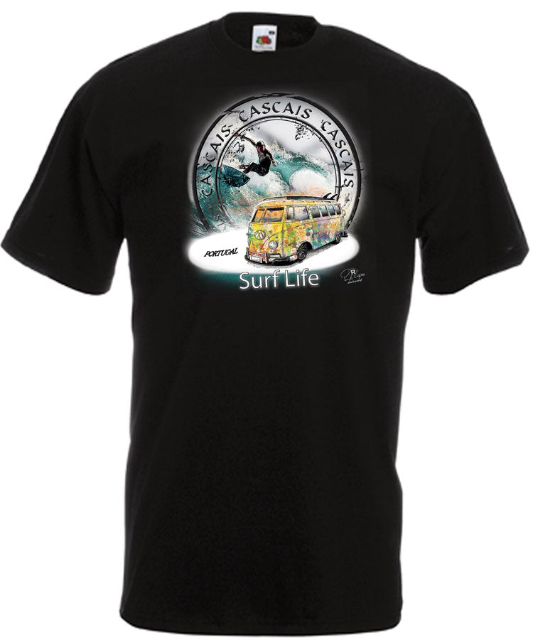 T-shirt Surf Life Cascais