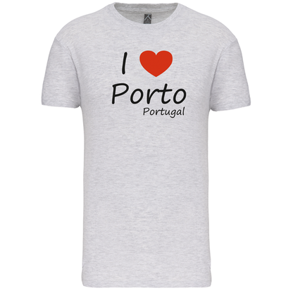 T-Shirt Algodão Biológico I Love Porto