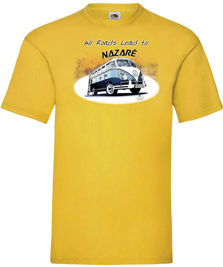 T-shirt All Roads Lead to Nazaré