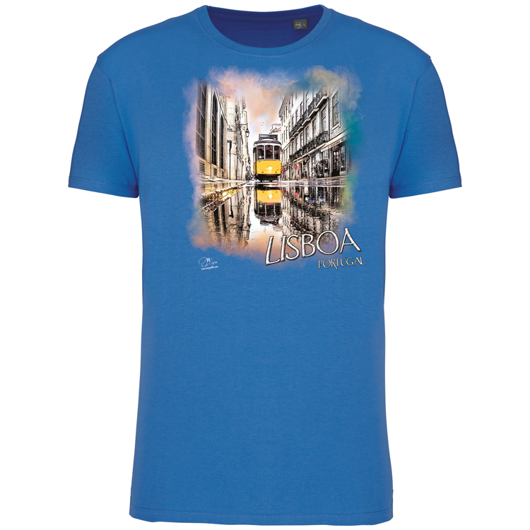 T-Shirt Algodão Biológico Espelho Lisboa