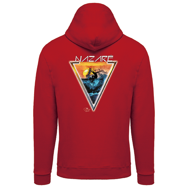 Sweatshirt Kariban com Capuz Sunset Nazaré