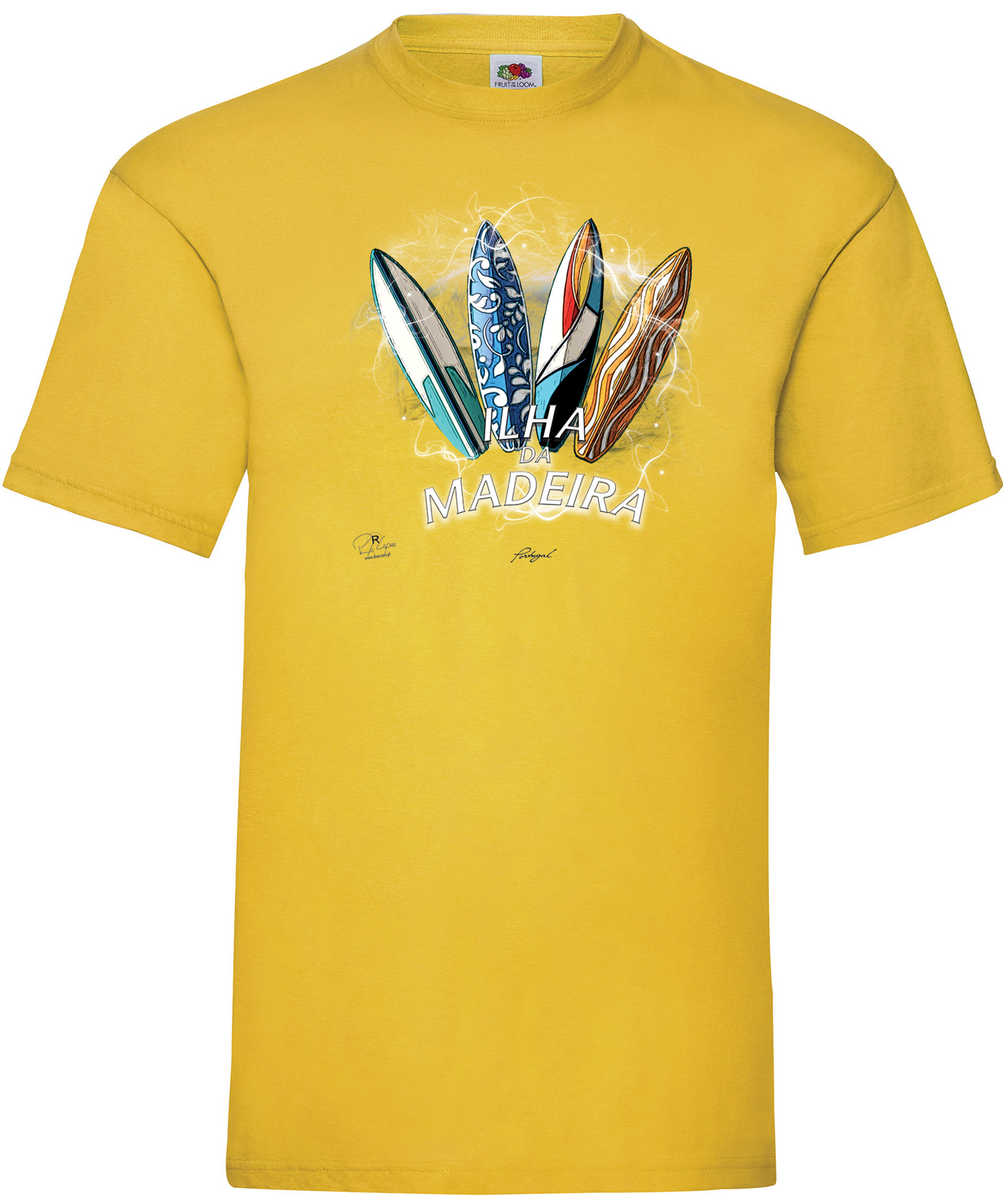 T-shirt Surfboards Ilha da Madeira