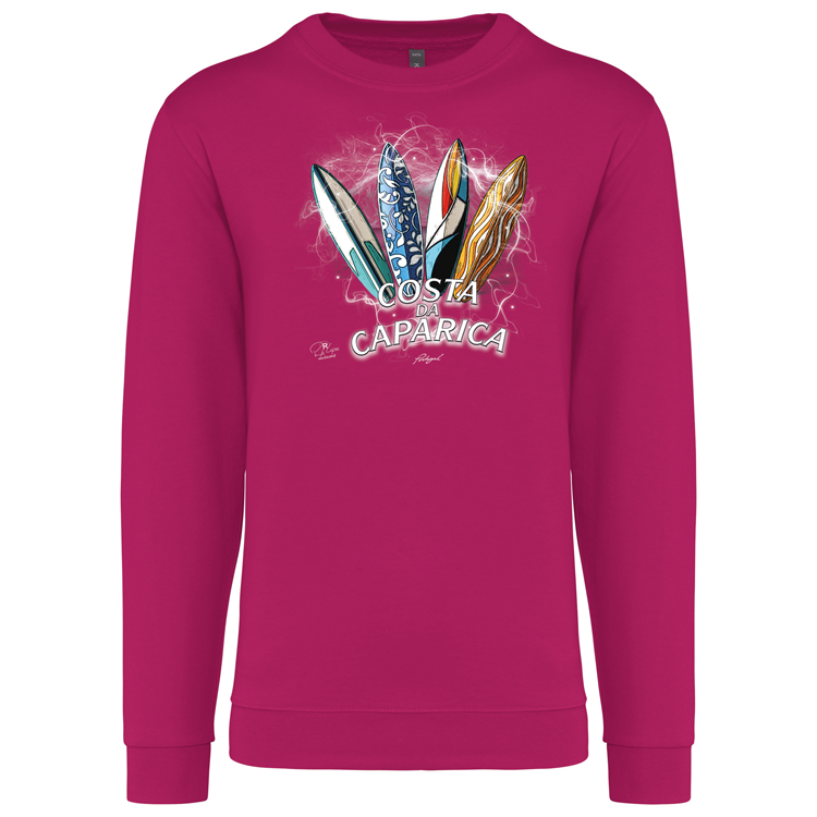 Sweatshirt Kariban sem Capuz Surfboards Costa da Caparica