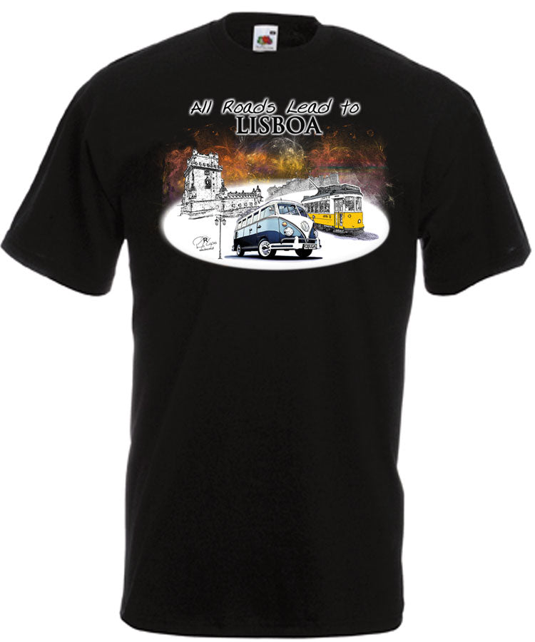 T-shirt All Roads Lead to Lisboa