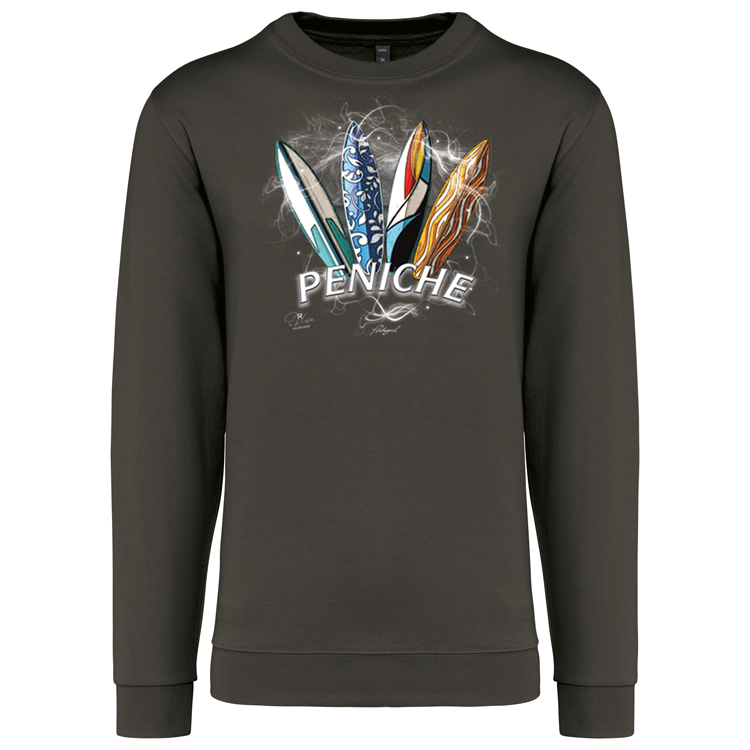 Sweatshirt Kariban sem Capuz Surfboards Peniche