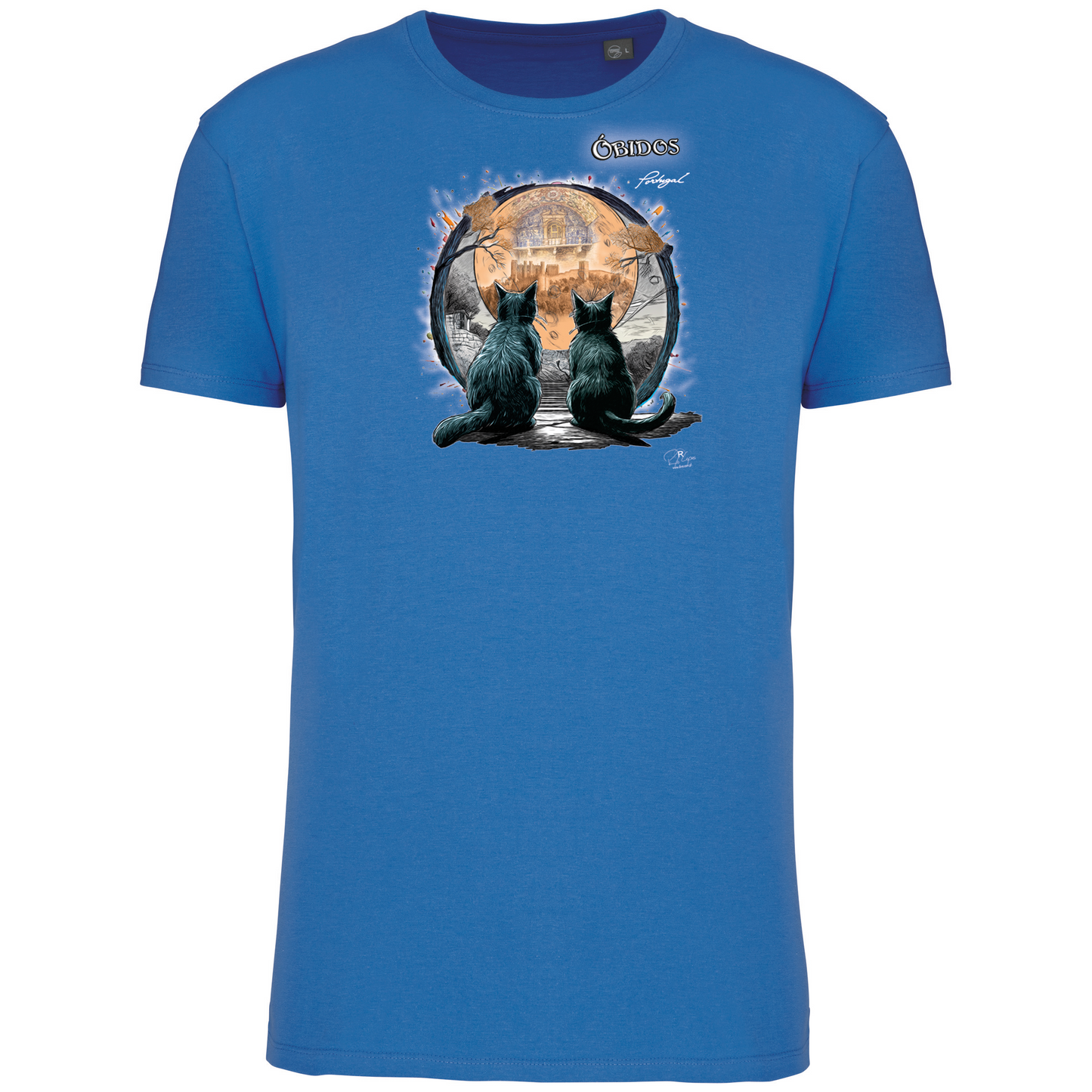 T-Shirt Algodão Biológico Luar Óbidos
