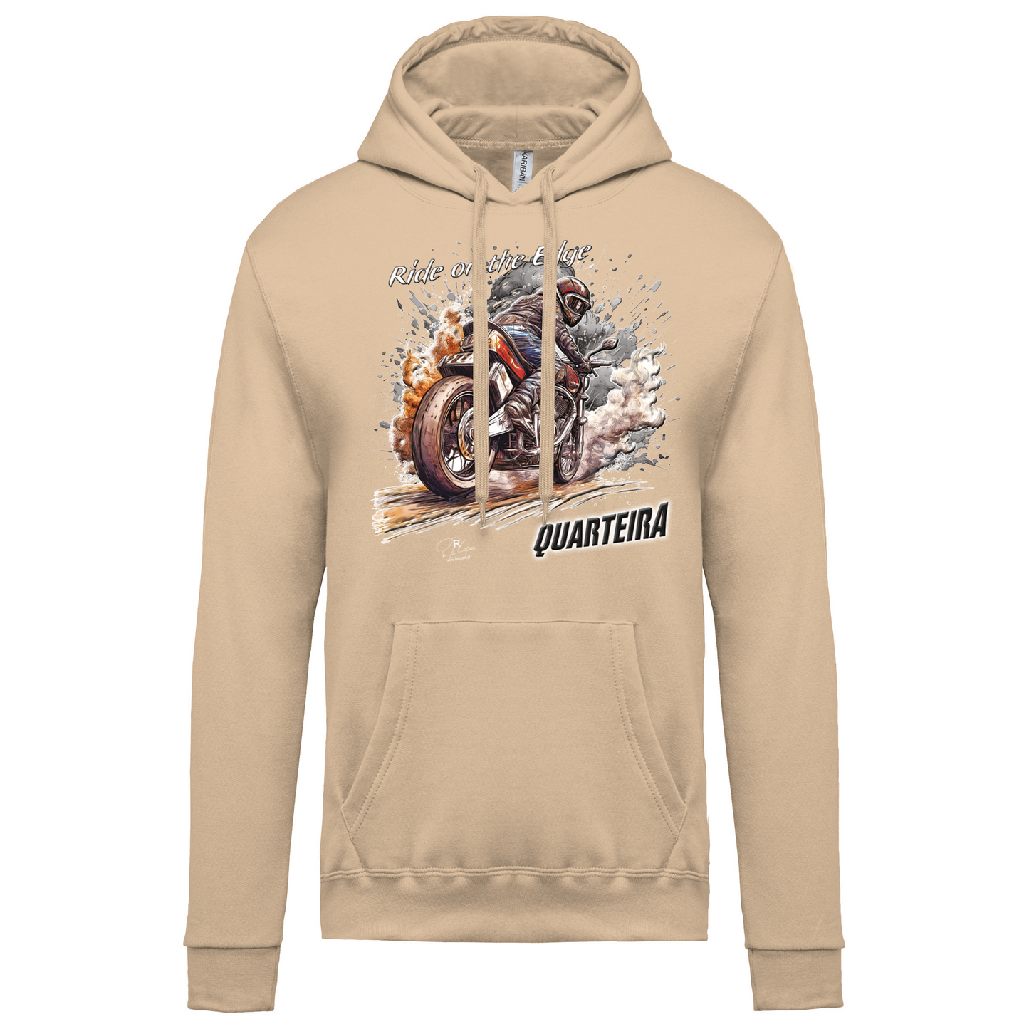 Sweatshirt Kariban com Capuz Ride on the Edge Quarteira