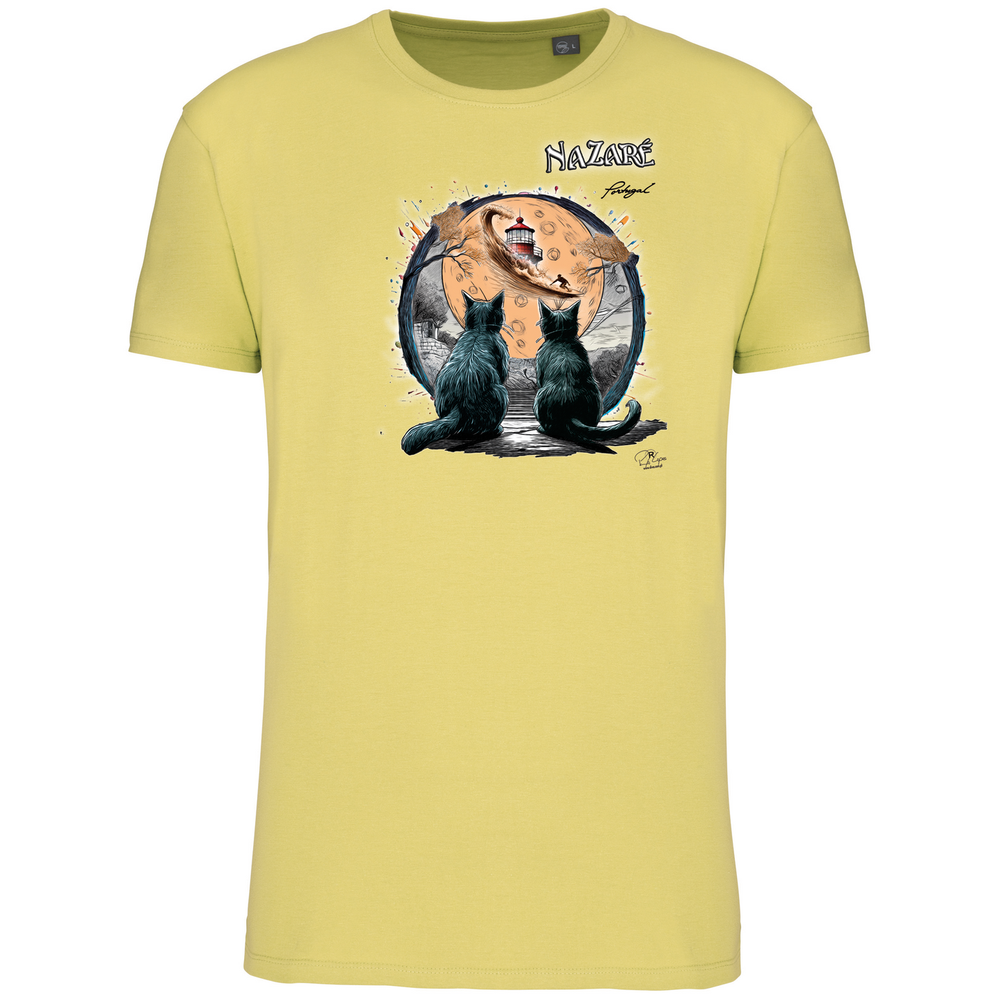 T-Shirt Algodão Biológico Luar Nazaré