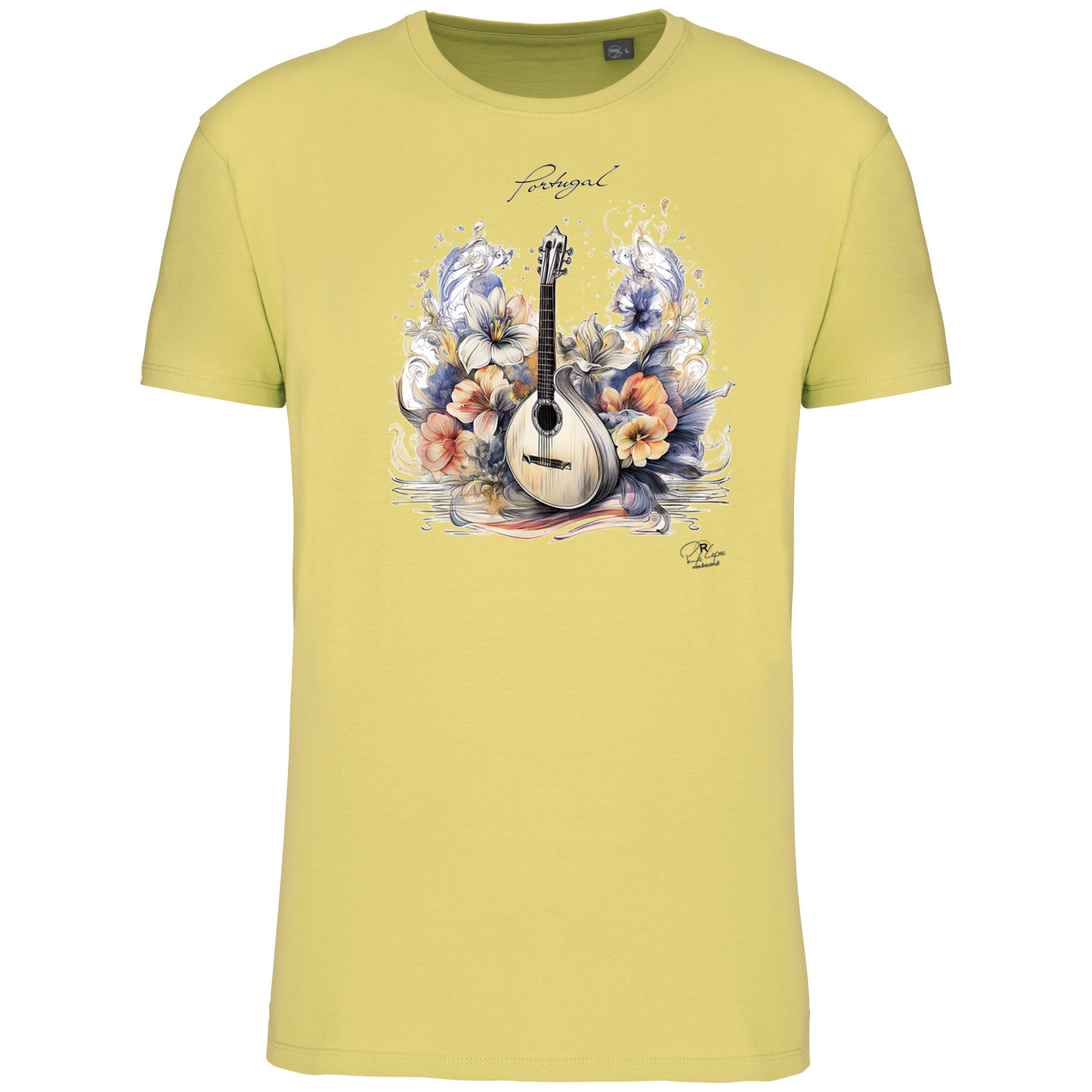 T-Shirt Algodão Biológico Guitarra Portuguesa