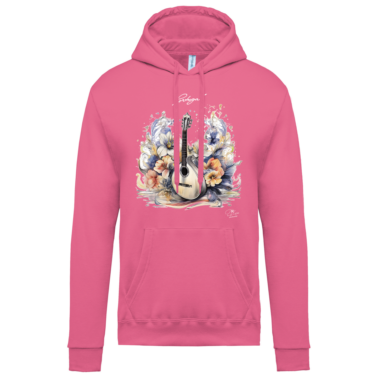 Sweatshirt Kariban com Capuz Guitarra Portuguesa