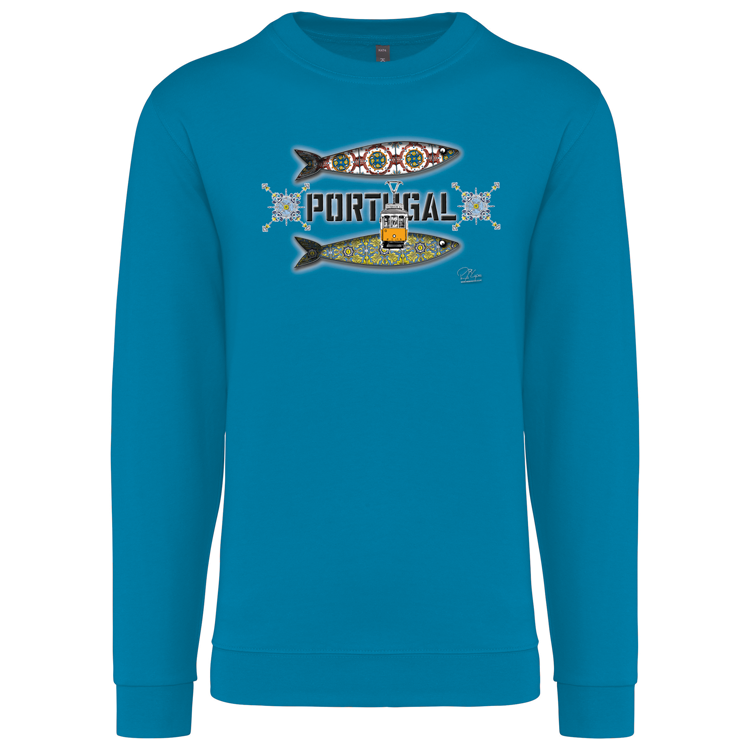 Sweatshirt Kariban sem Capuz Duas Sardinhas Coimbra