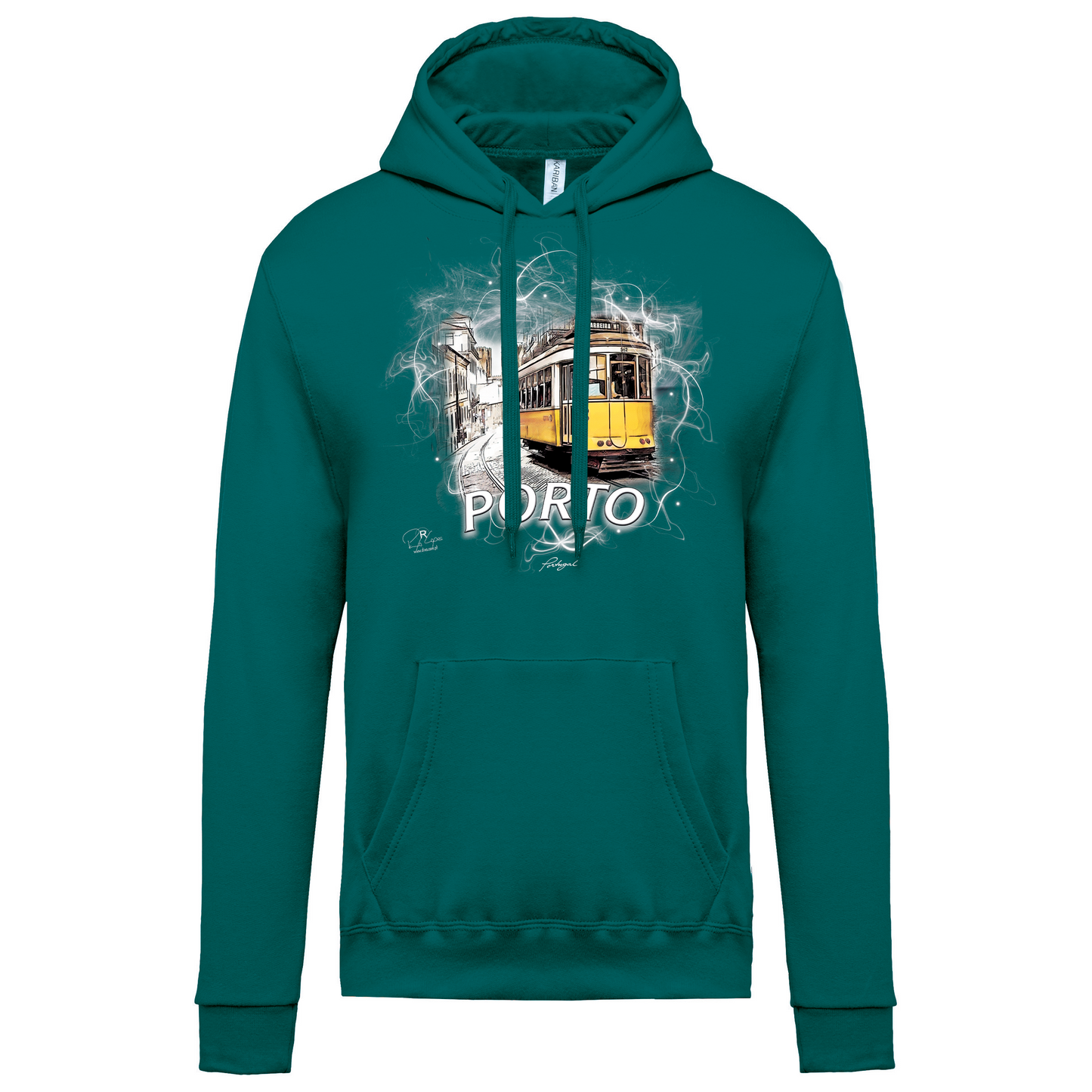 Sweatshirt Kariban com Capuz Carreira 28 Porto