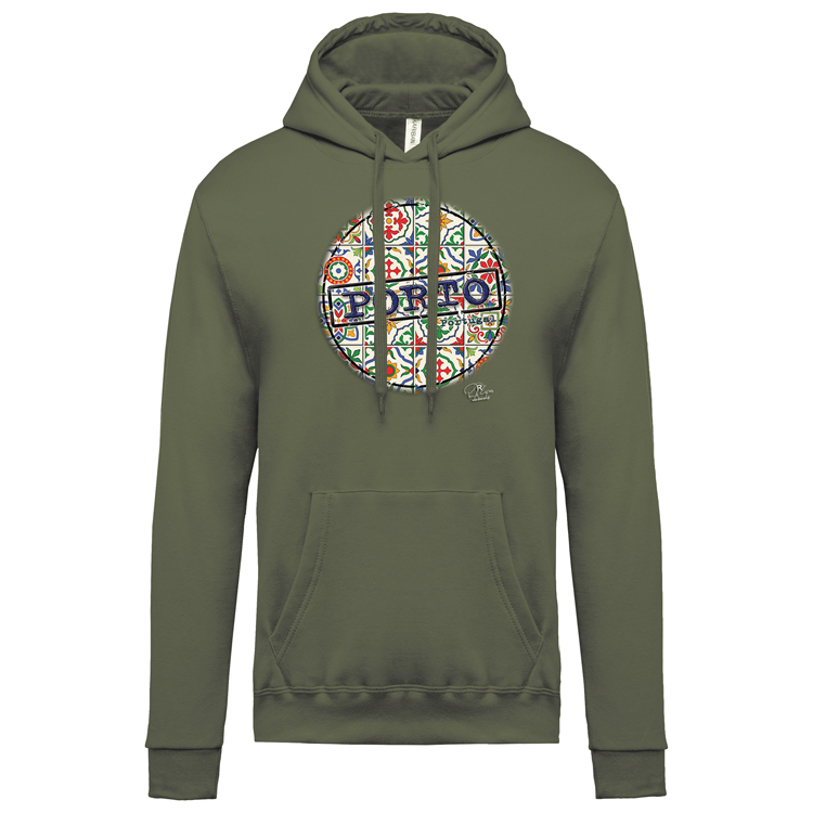Sweatshirt Kariban com Capuz Pin Porto