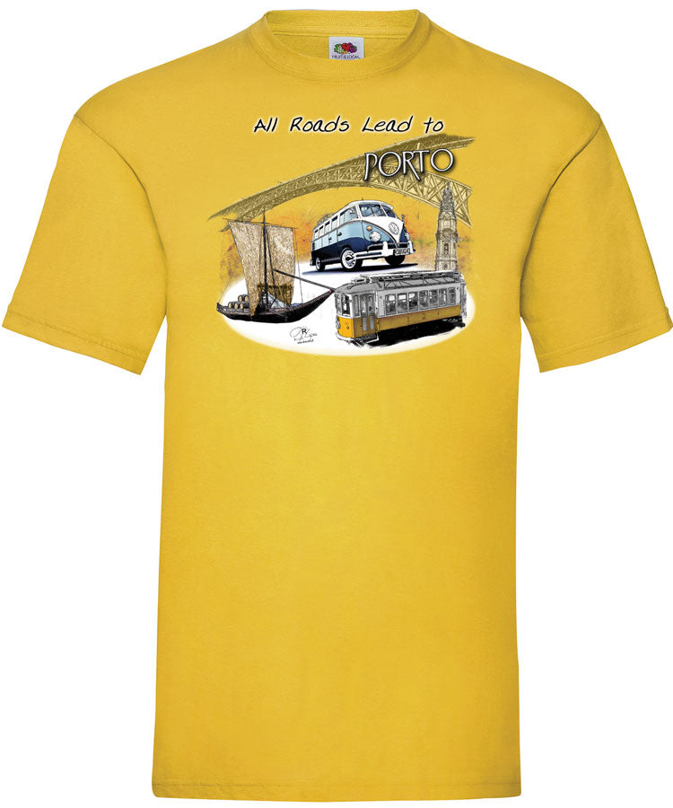 T-shirt All Roads Lead to Porto