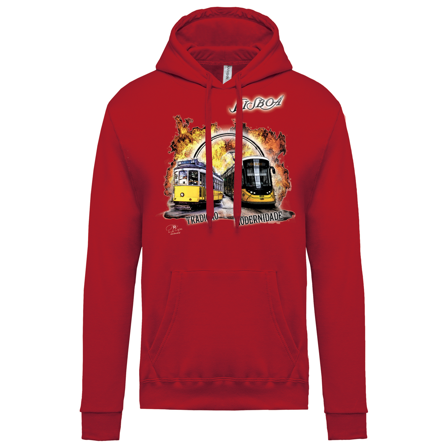 Sweatshirt Kariban com Capuz Tradição e Modernidade