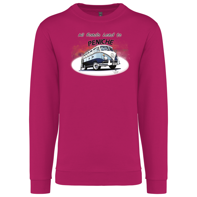 Sweatshirt Kariban sem Capuz All Roads Lead to Peniche