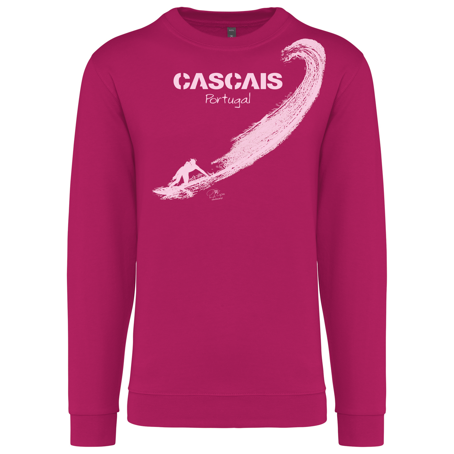 Sweatshirt Kariban sem Capuz Surf Cascais