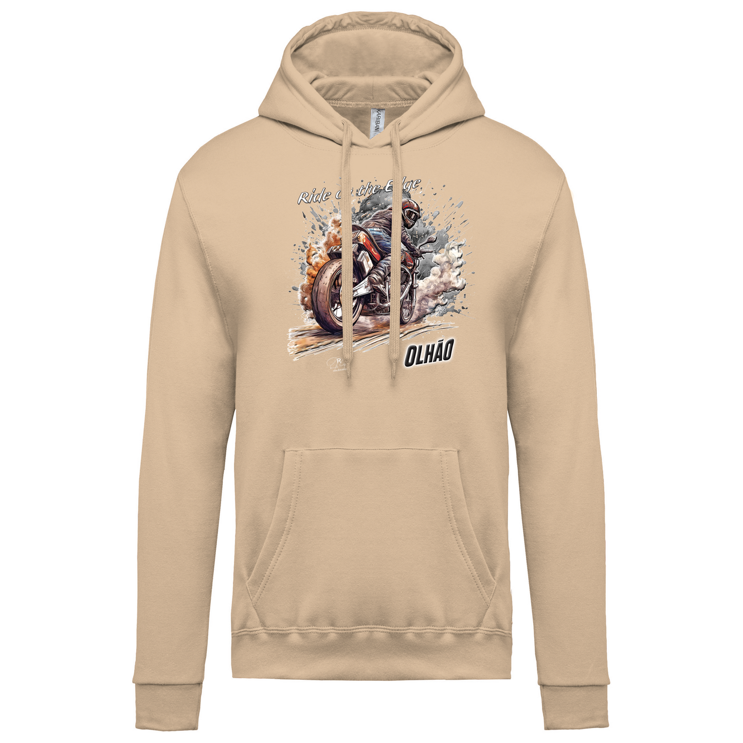 Sweatshirt Kariban com Capuz Ride on the Edge Olhão