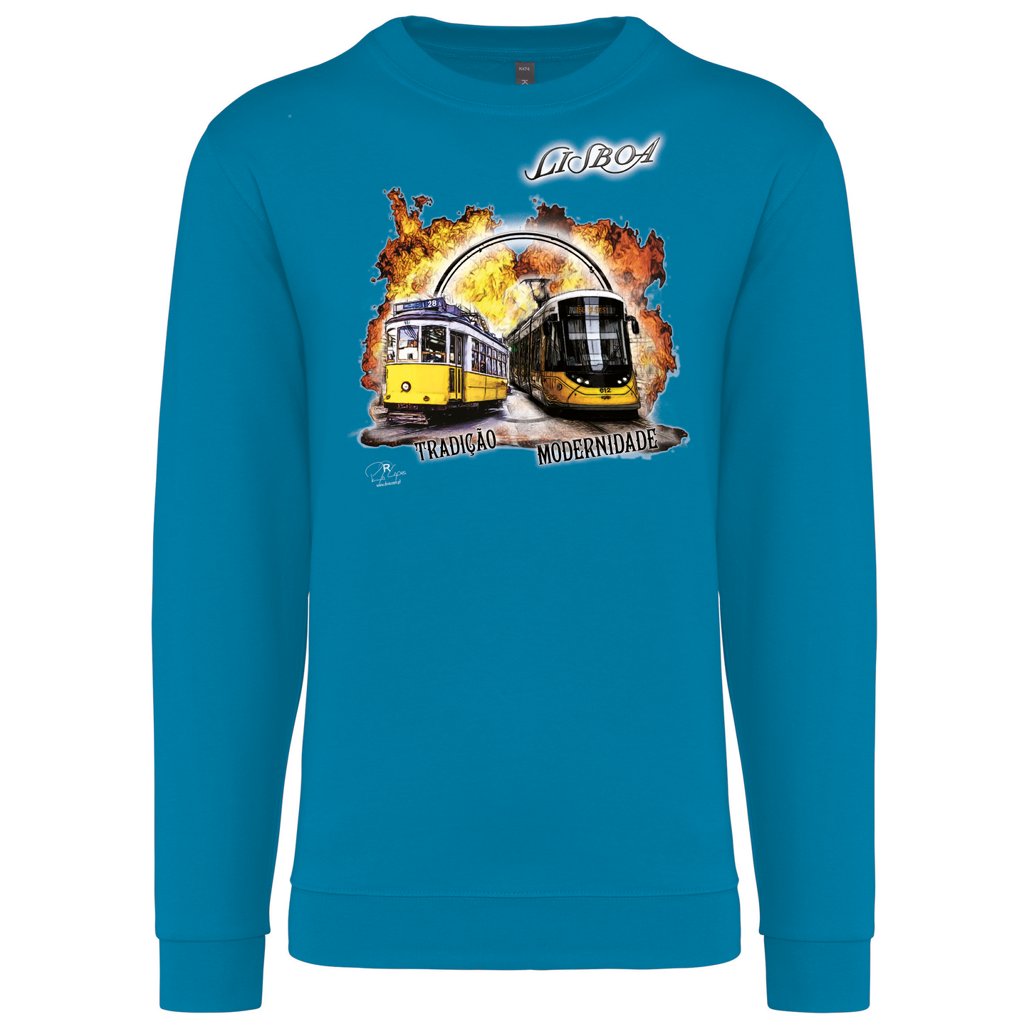 Sweatshirt Kariban sem Capuz Tradição e Modernidade