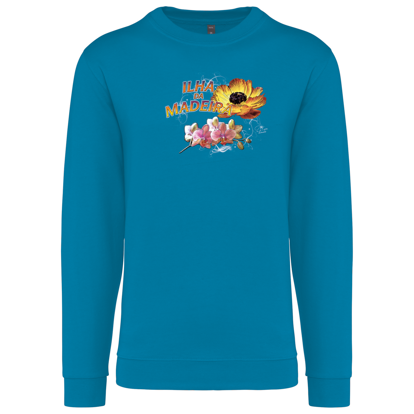 Sweatshirt Kariban sem Capuz Madeira Flowers