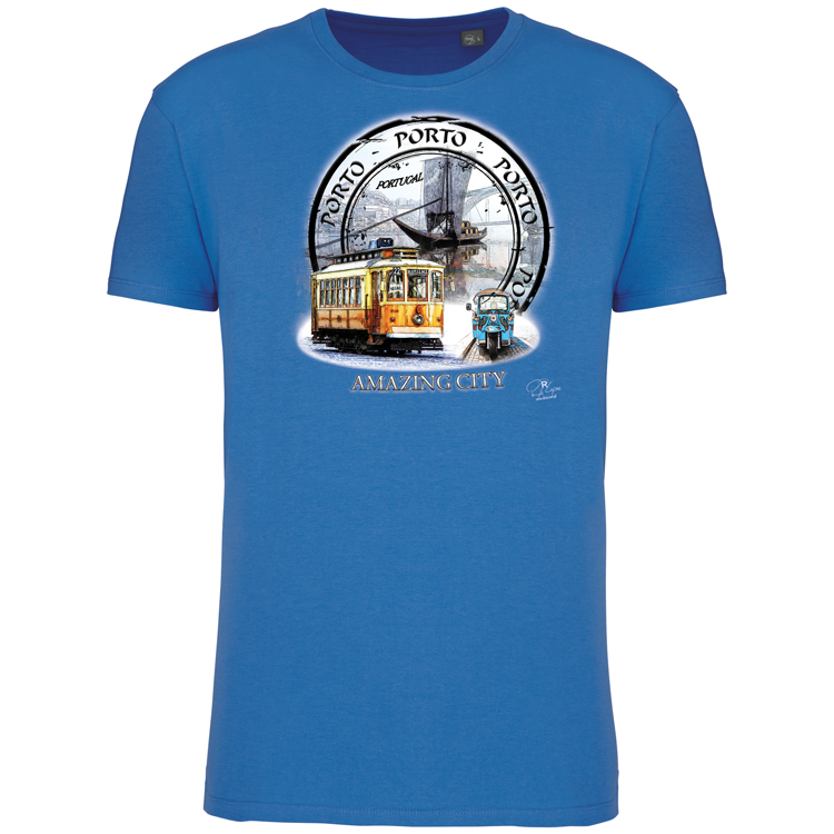 T-Shirt Algodão Biológico Amazing City Porto