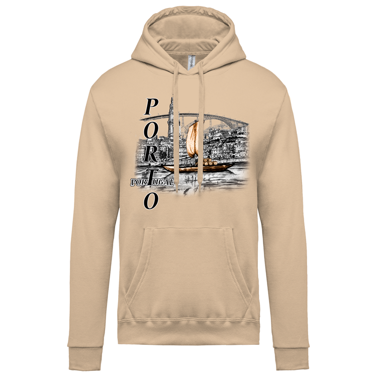 Sweatshirt Kariban com Capuz Ribeira