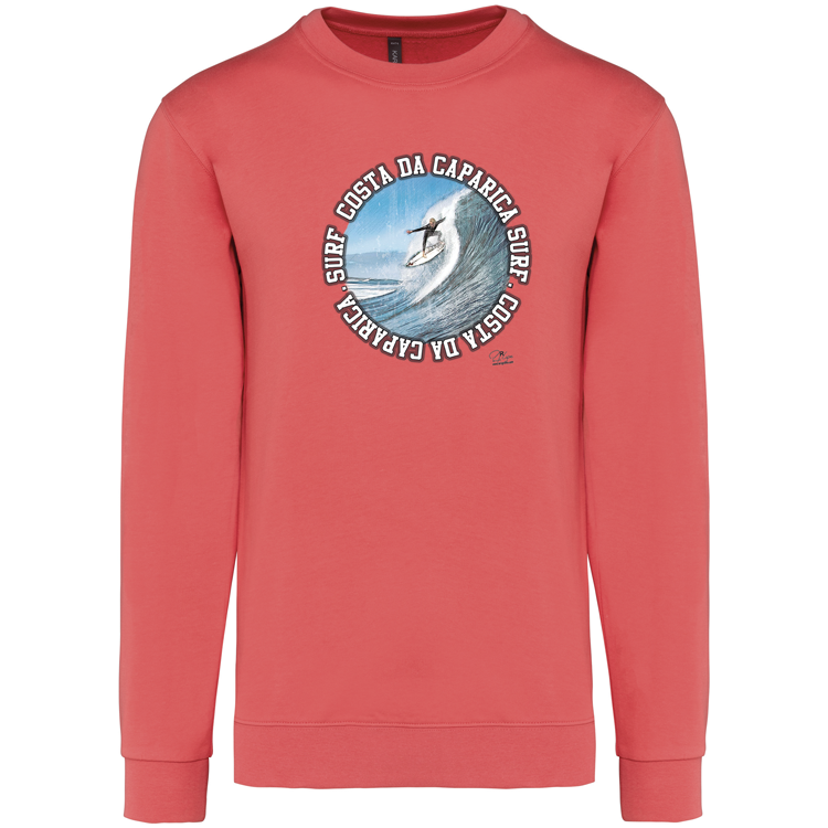Sweatshirt Kariban sem Capuz Monster Waves 2 Costa da Caparica