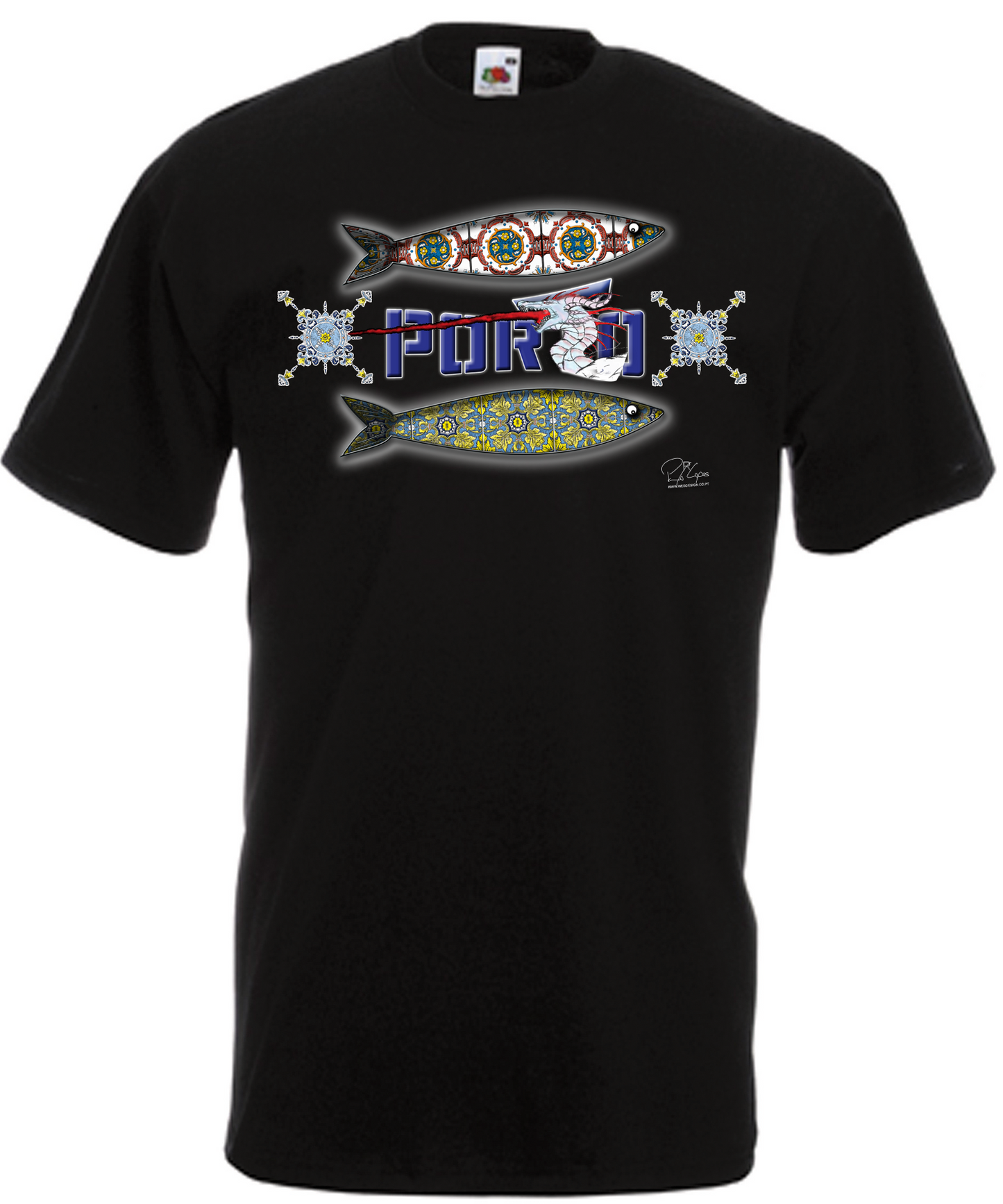 T-shirt 2 Sardinhas Porto