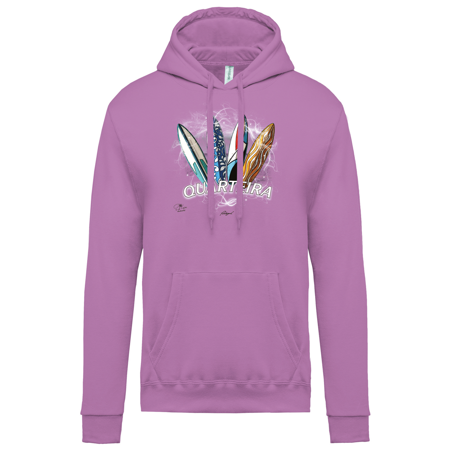 Sweatshirt Kariban com Capuz Surfboards Quarteira