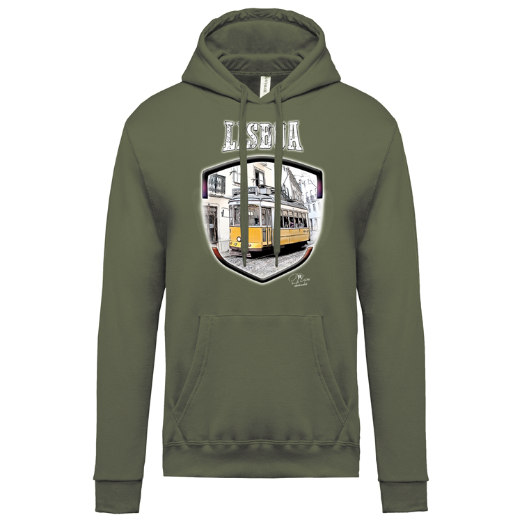 Sweatshirt Kariban com Capuz Lisbon Shield