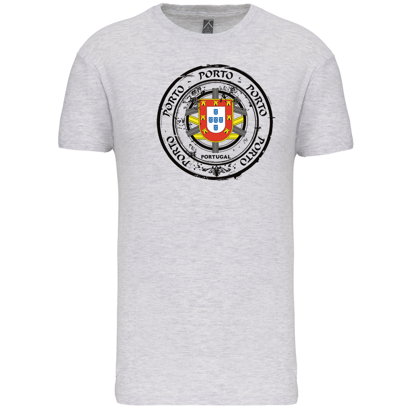 T-Shirt Algodão Biológico Selo Escudo Porto