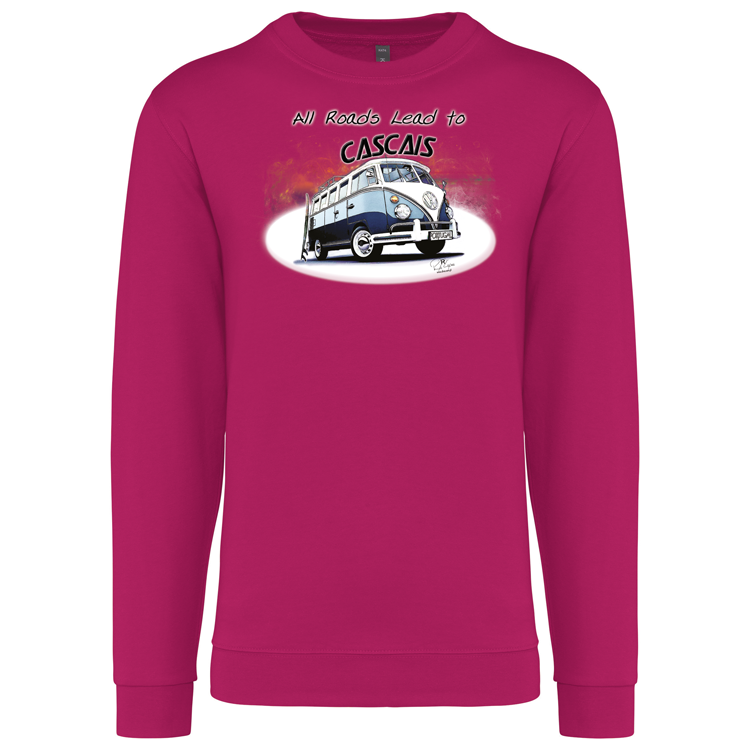 Sweatshirt Kariban sem Capuz All Roads Lead to Cascais