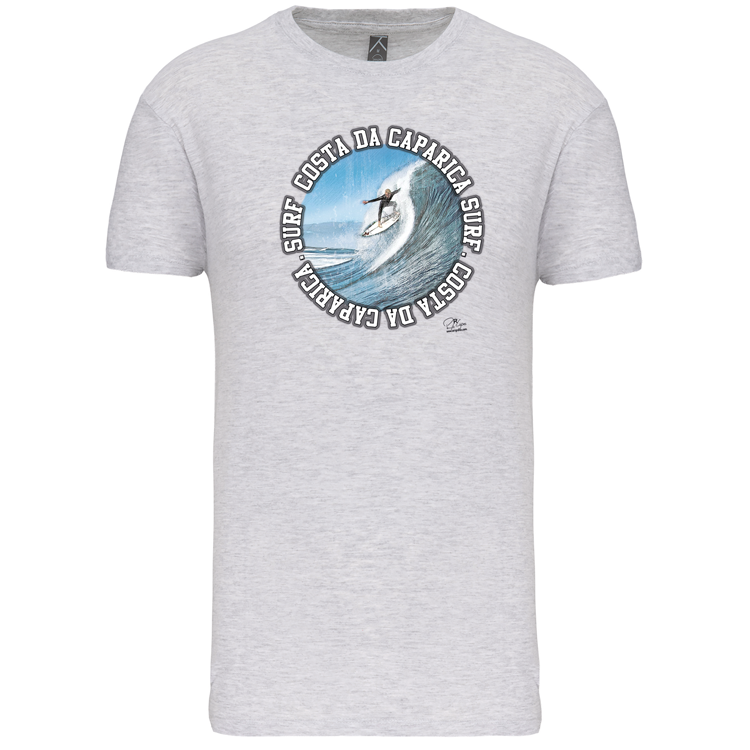 T-Shirt Algodão Biológico Monster Waves 2 Costa da Caparica
