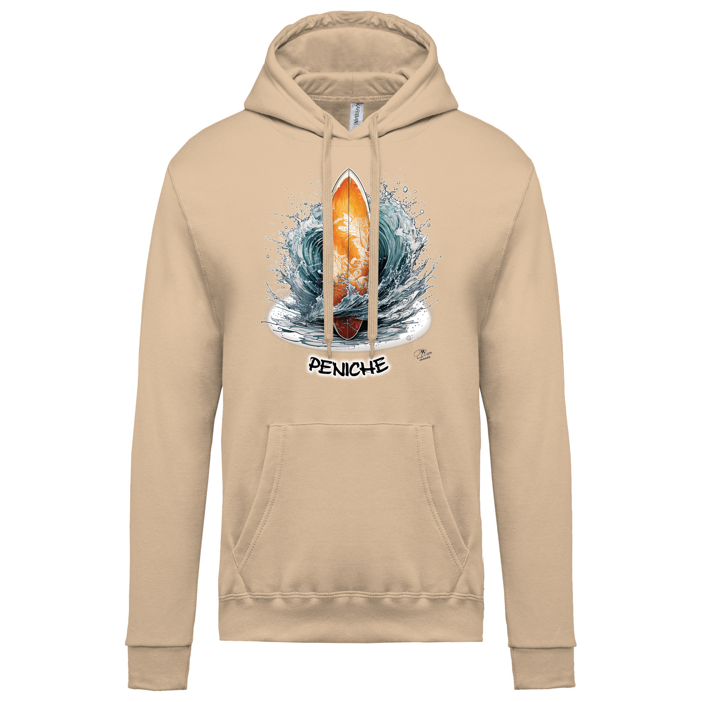 Sweatshirt Kariban com Capuz Prancha Peniche