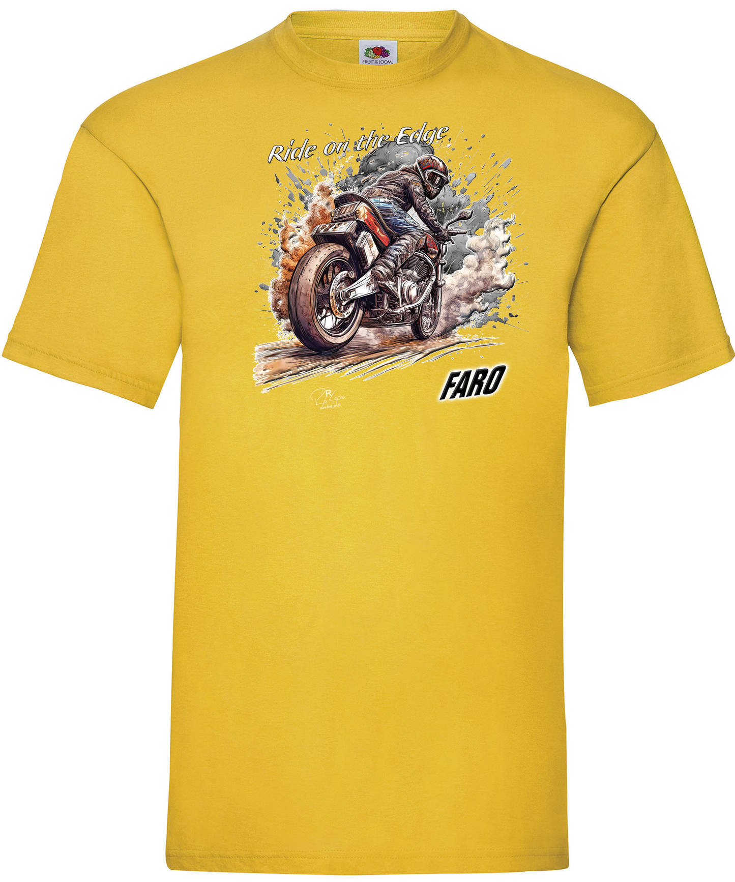 T-shirt Ride on the Edge Faro