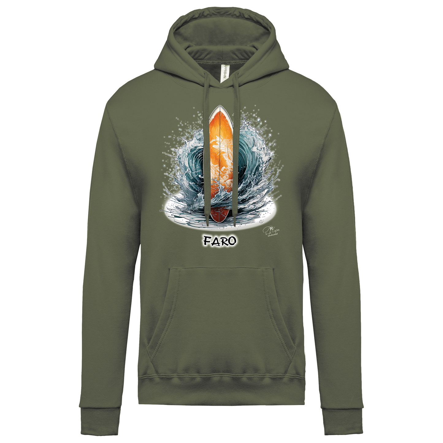 Sweatshirt Kariban com Capuz Prancha Faro
