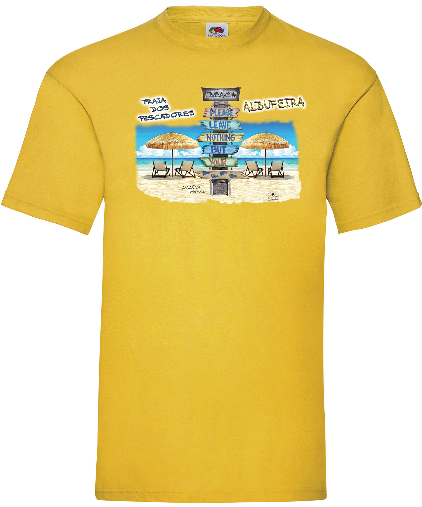 T-shirt Pegadas Albufeira