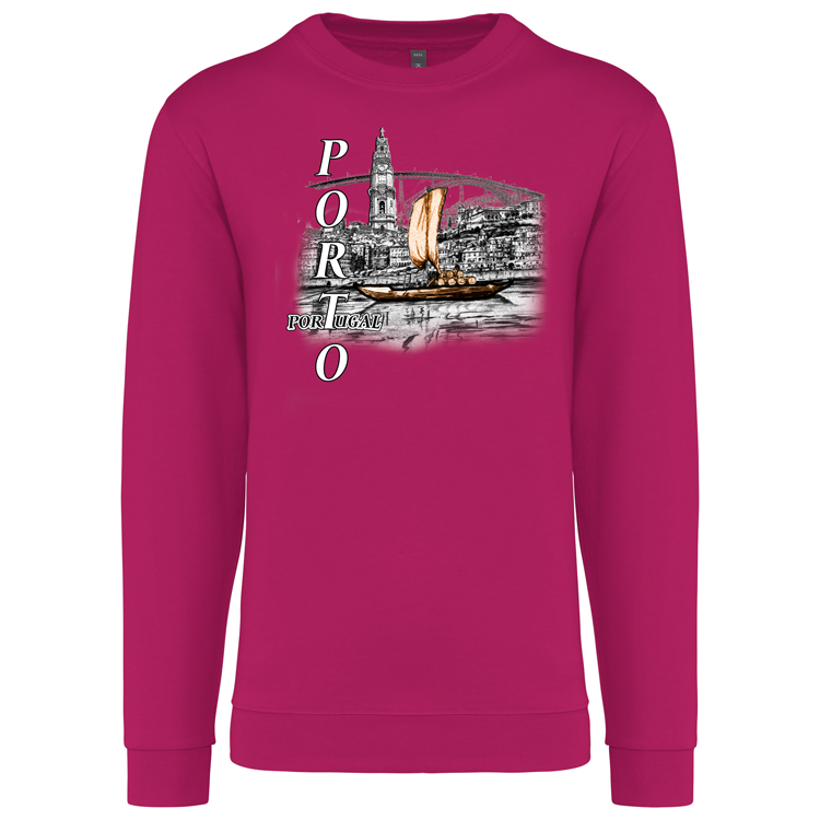 Sweatshirt Kariban sem Capuz Ribeira
