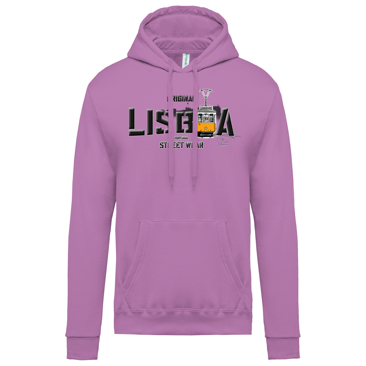 Sweatshirt Kariban com Capuz Original Lisboa