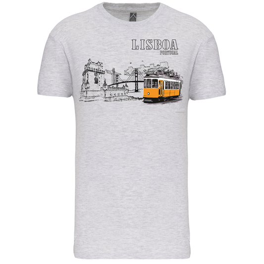 T-Shirt Algodão Biológico Monumentos Lisboa