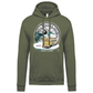 Sweatshirt Kariban com Capuz Surf Life Ericeira