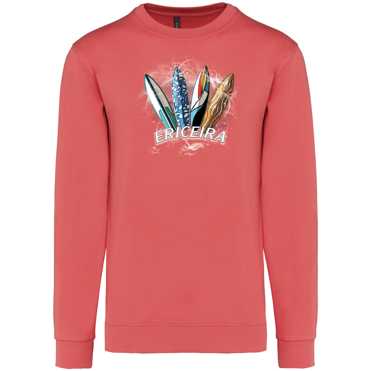 Sweatshirt Kariban sem Capuz Surfboards Ericeira