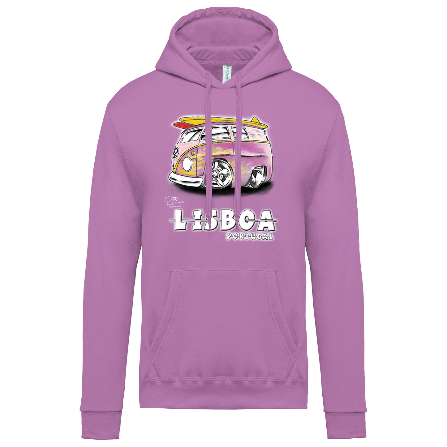 Sweatshirt Kariban com Capuz Gorduxinha Lisboa