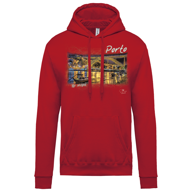 Sweatshirt Kariban com Capuz Porto by Night