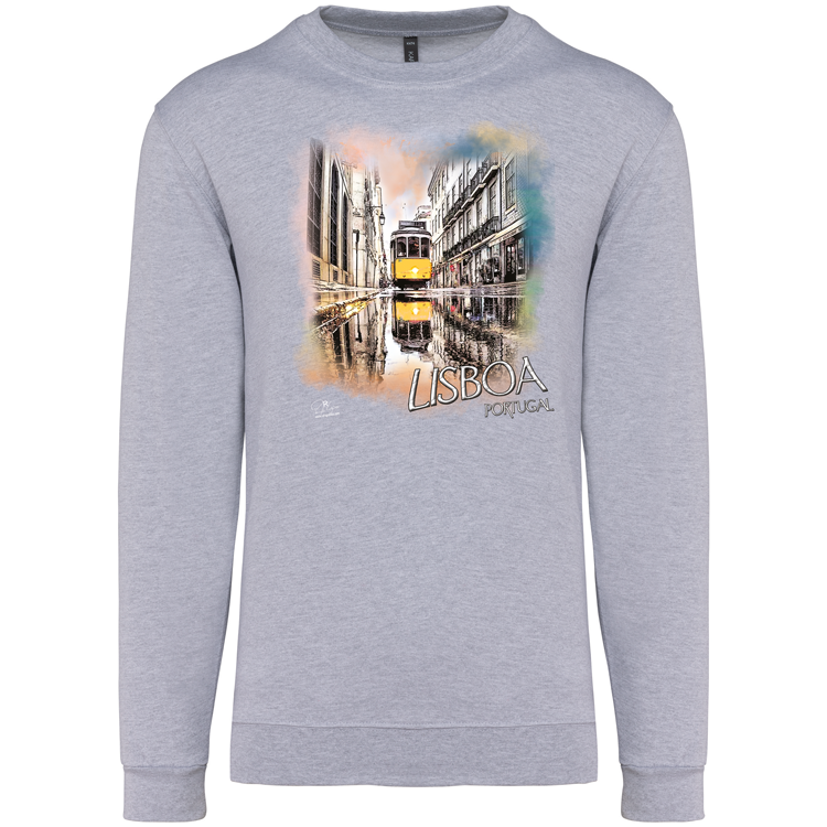 Sweatshirt Kariban sem Capuz Espelho Lisboa