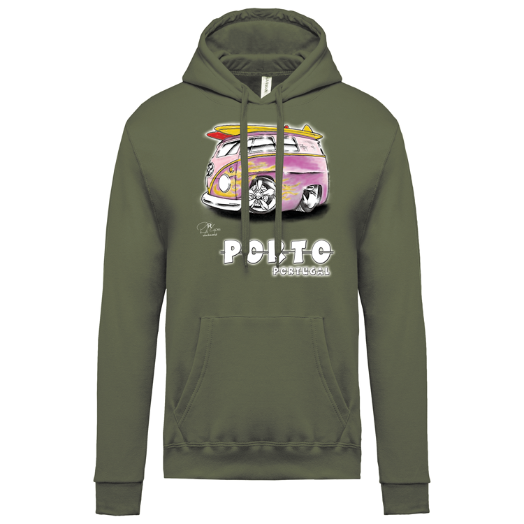 Sweatshirt Kariban com Capuz Gorduxinha Porto