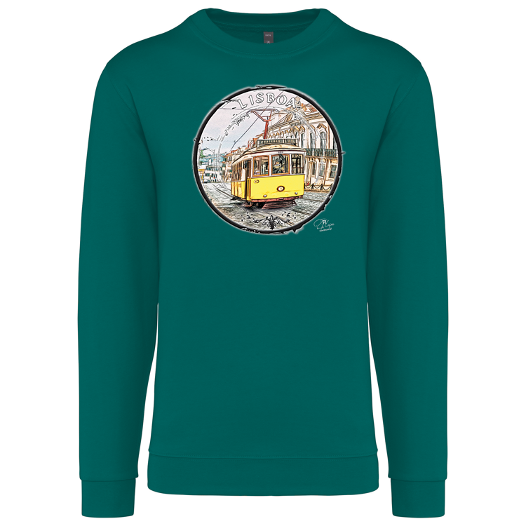 Sweatshirt Kariban sem Capuz Calçada do Combro