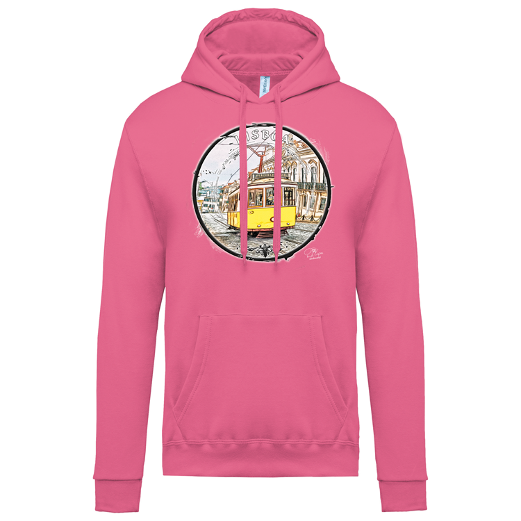 Sweatshirt Kariban com Capuz Calçada do Combro